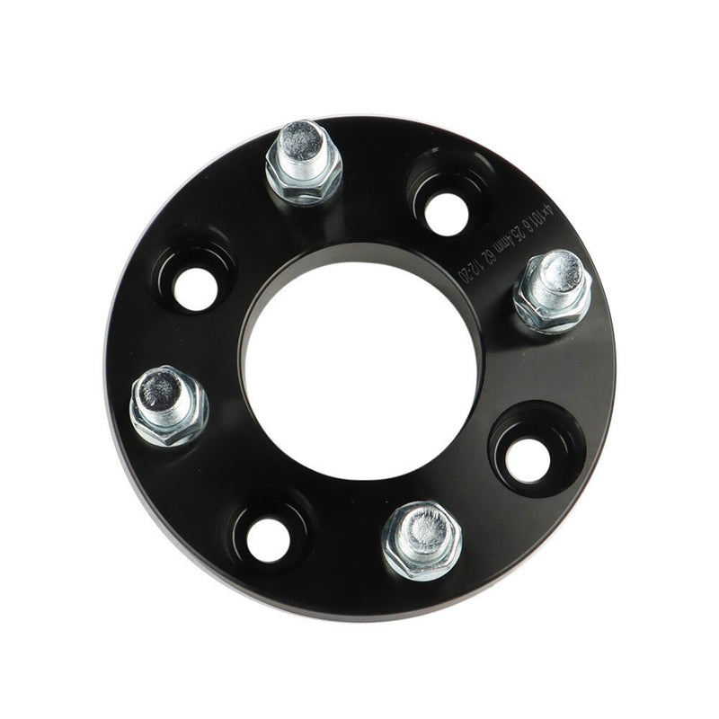 DURAFORCE 4× 1" 4x4 ATV Wheel Spacers for EZ GO EZGO Club Car Golf Cart Black