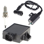 DURAFORCE New Ignition Coil Spark Plug CDI for Kawasaki Bayou 220 250 KLF220A KLF250A US