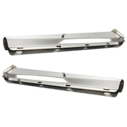 DURAFORCE Stainless Steel Straight Mud Flap Hanger 2.5" Bolt Semi Truck 30" Tapered