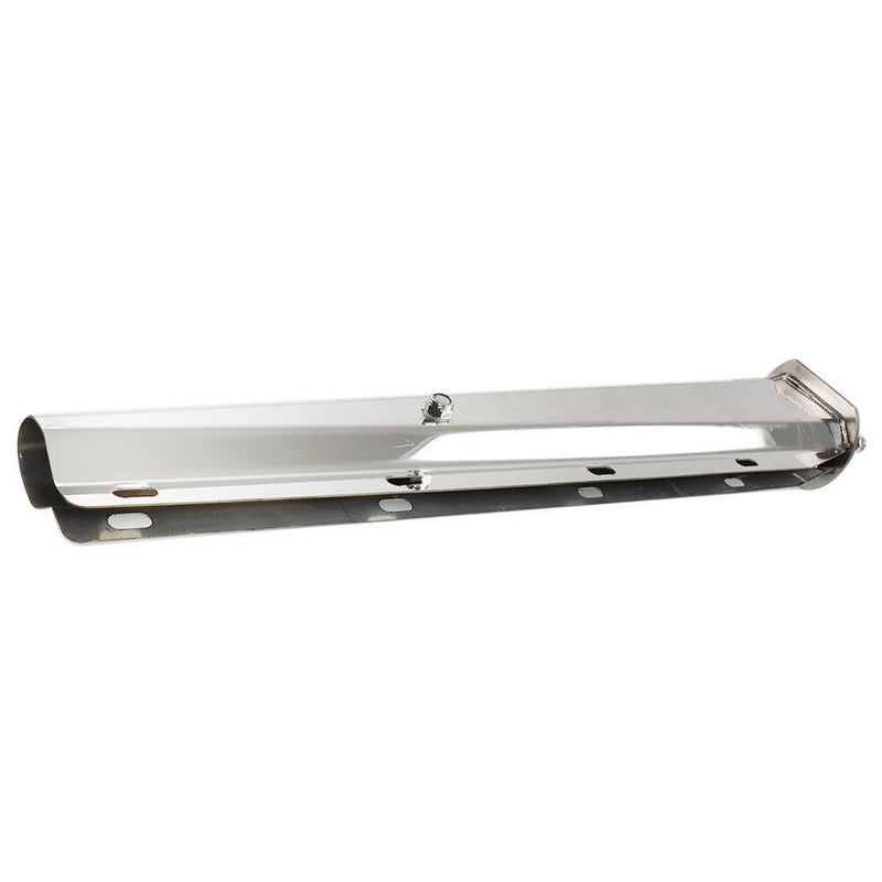 DURAFORCE Stainless Steel Straight Mud Flap Hanger 2.5" Bolt Semi Truck 30" Tapered