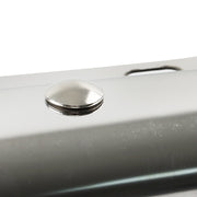 DURAFORCE Stainless Steel Straight Mud Flap Hanger 2.5" Bolt Semi Truck 30" Tapered