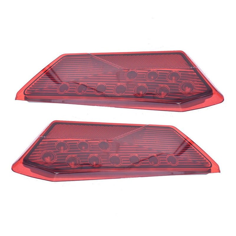 DURAFORCE Red LED Tail Lights for Polaris RZR XP 4 1000 EPS 2014-2018 Set of 2