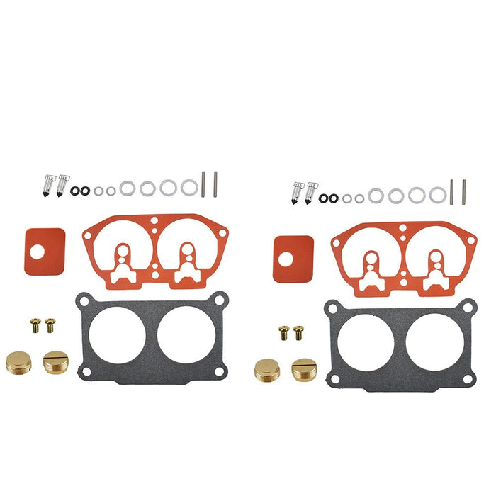 DURAFORCE 2PCS Carburetor Rebuild Kit for 1986-1995 Yamaha Outboard V-4 115-130 HP
