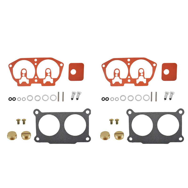 DURAFORCE 2PCS Carburetor Rebuild Kit for 1986-1995 Yamaha Outboard V-4 115-130 HP