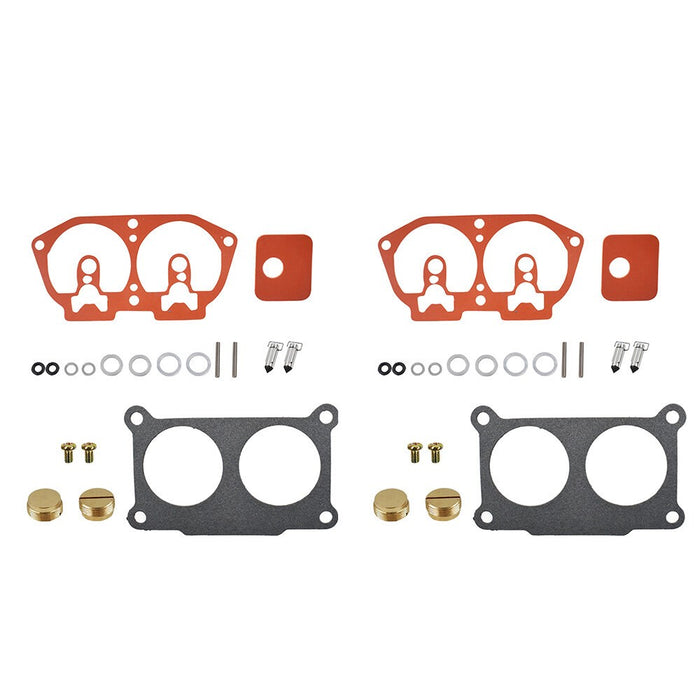 DURAFORCE 2PCS Carburetor Rebuild Kit for 1986-1995 Yamaha Outboard V-4 115-130 HP