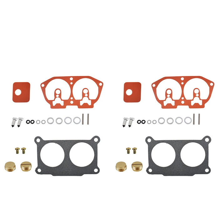 DURAFORCE 2PCS Carburetor Rebuild Kit for 1986-1995 Yamaha Outboard V-4 115-130 HP
