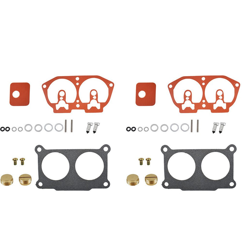 DURAFORCE 2PCS Carburetor Rebuild Kit for 1986-1995 Yamaha Outboard V-4 115-130 HP