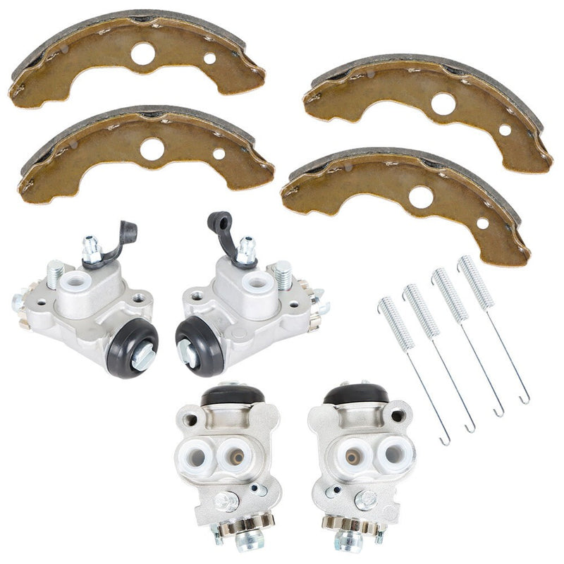 DURAFORCE Honda Foreman 450 TRX450 Brake Wheel Cylinders + Shoes + Springs 4pcs Set