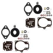 DURAFORCE Johnson Evinrude 50-60HP Carburetor Rebuild Kit w Float 2Pcs Fit