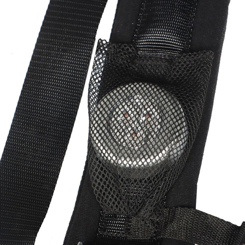 DURAFORCE Pair of 4-Point 2" Padded Black Seat Belt Harness for Polaris RZR XP S 4 1000 US