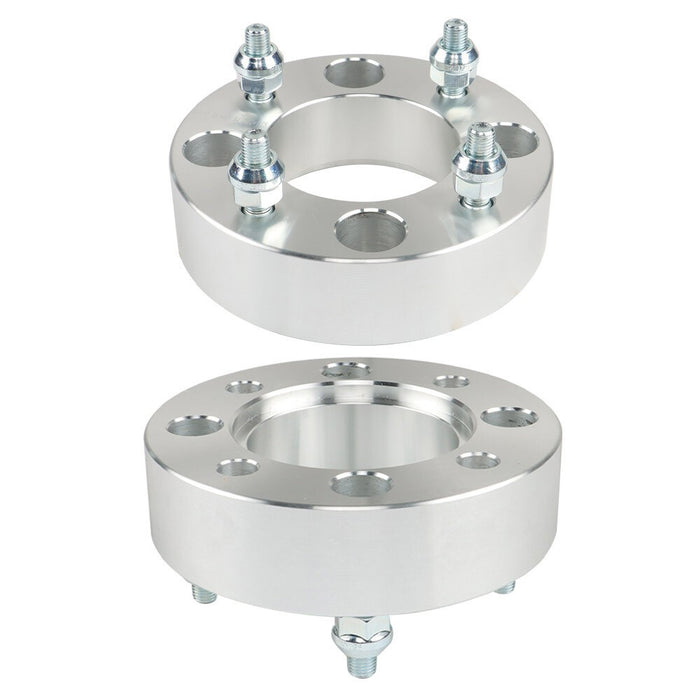 DURAFORCE 1.5" Silver Wheel Spacer 4x110 74mm M10x1.25 for Suzuki Vinson 500 2003-2007 ×2