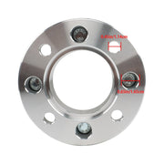 DURAFORCE 1.5" Silver Wheel Spacer 4x110 74mm M10x1.25 for Suzuki Vinson 500 2003-2007 ×2
