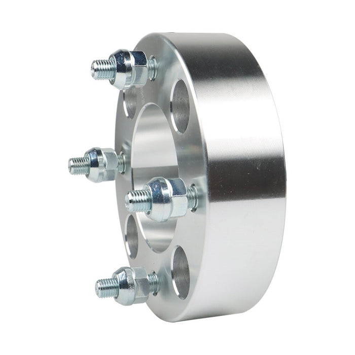 DURAFORCE 1.5" Silver Wheel Spacer 4x110 74mm M10x1.25 for Suzuki Vinson 500 2003-2007 ×2