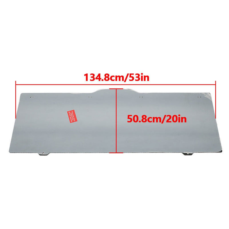 DURAFORCE Dark Rear Windshield for Polaris Ranger XP 1000/900 2013-2023 Crew