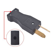 DURAFORCE 36V/48V DC Crowfoot Charger Plug for EZGO & Club Car Golf Carts