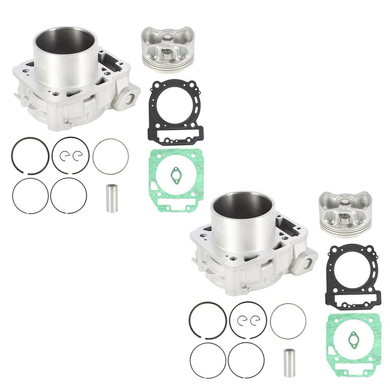 DURAFORCE 2 Cylinder Piston Gasket Kit Can-Am Outlander 800 2006-2015 Top End New