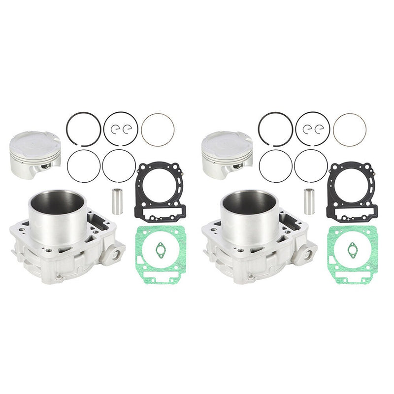 DURAFORCE 2 Cylinder Piston Gasket Kit Can-Am Outlander 800 2006-2015 Top End New