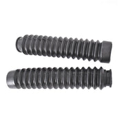 DURAFORCE 2x Black Front Fork Shock Boots for 1985-1987 Honda ATC Big Red 250ES