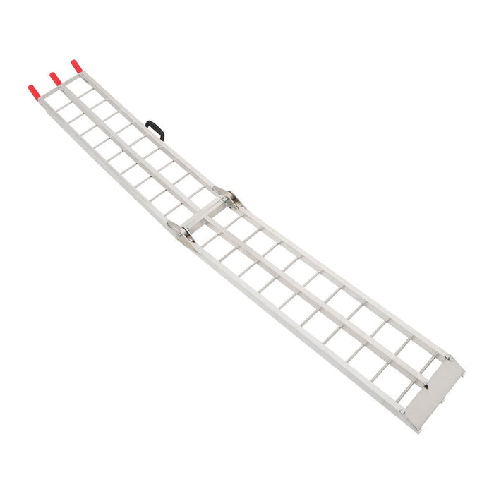 DURAFORCE 2x 1500 LBS Aluminum Foldable Loading Ramps for Pickup Truck Bed