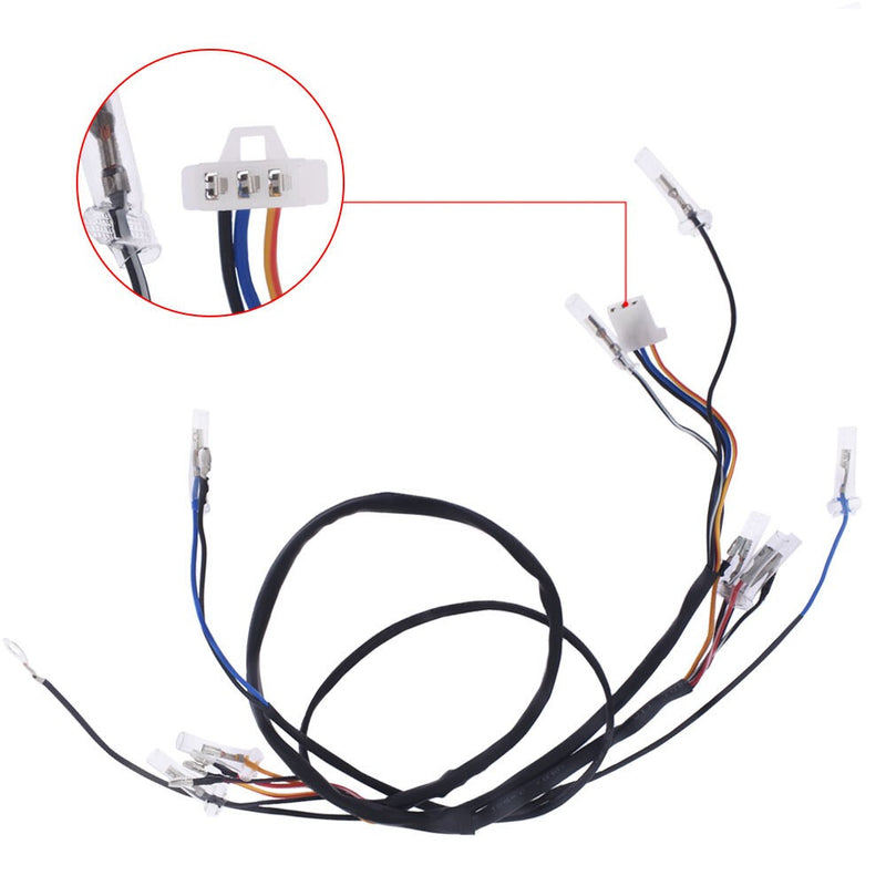 DURAFORCE Yamaha Blaster 200 Wire Harness 3JM-82590-10-00 1997-2001 ATV YFS200