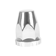 DURAFORCE New Rear Chrome Wheel Axle Hub Cover Kit 33MM Nut Covers 4Pcs ABS Plastic