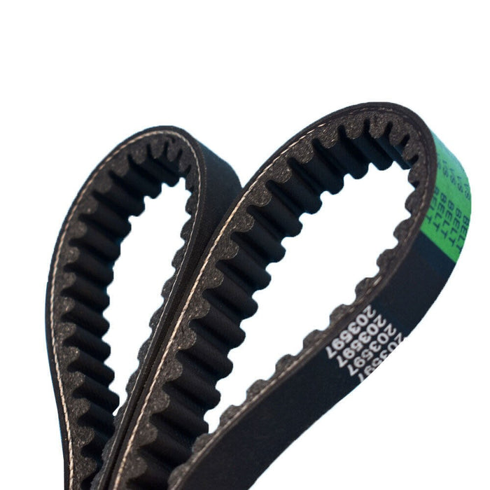 DURAFORCE 2PCS Torque Converter Belt for Comet 203597 203597A 203597B Go Kart 30 Series