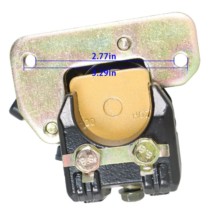 DURAFORCE 1993-2009 Honda Sportrax 300 TRX 300EX Rear Brake Caliper & Master Cylinder