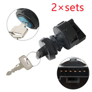 DURAFORCE Polaris Ignition Key Switch 2x ACE 150-900 2016-18 ATP 330 2004-05