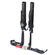 DURAFORCE 4Point Black ATV UTV Seatbelt Harness w/ Phone Pocket A114220 USA