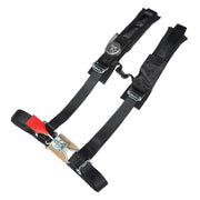 DURAFORCE 4Point Black ATV UTV Seatbelt Harness w/ Phone Pocket A114220 USA