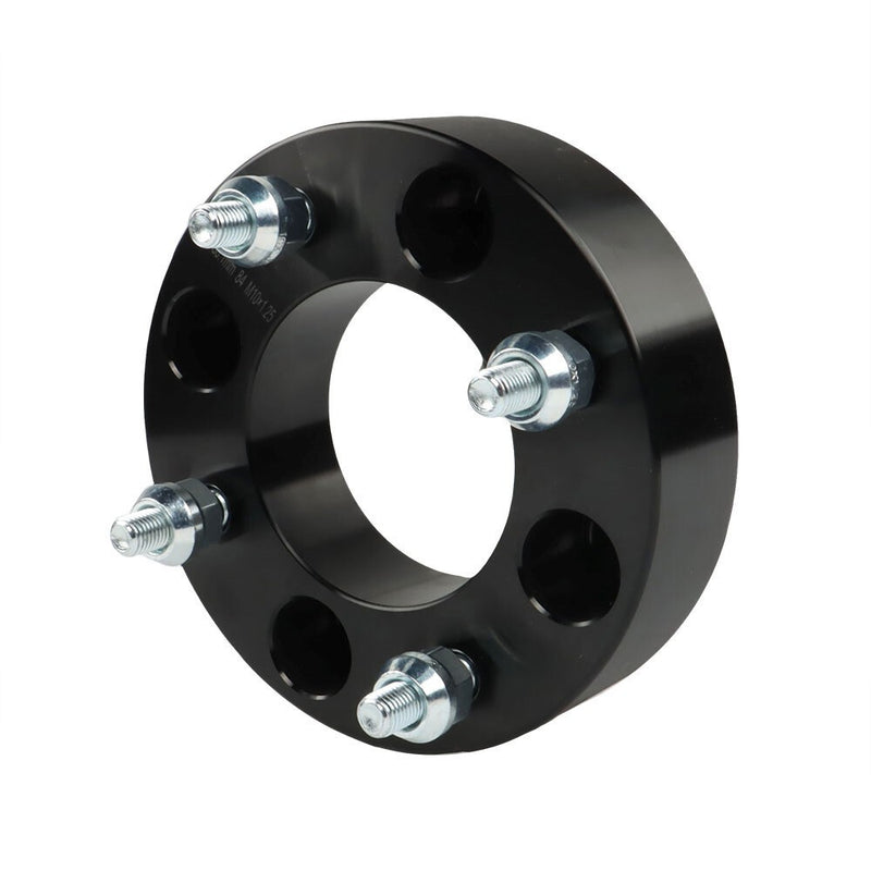 DURAFORCE 4×110 1.5" Wheel Spacers 74mm M10×1.25 for 2000-2009 Honda Rancher 350 Black