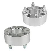 DURAFORCE EZ Go Golf Cart 2x 2" 4x4 Silver Wheel Spacers 1/2"x20 62mm Bore