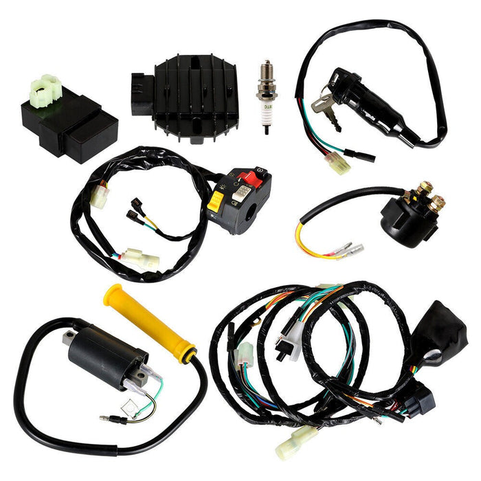 DURAFORCE 1999-2004 Honda TRX400EX Ignition Coil CDI Switch Wire Harness Assembly