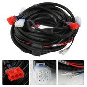 DURAFORCE 12V Golf Cart LED Light Kit Headlight Tail Brake Horn for Club Car DS