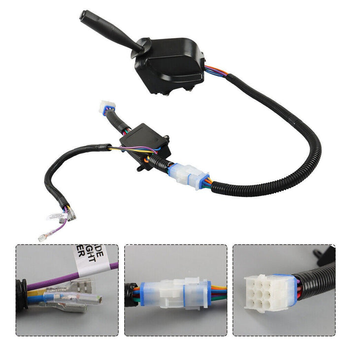 DURAFORCE 12V Golf Cart LED Light Kit Headlight Tail Brake Horn for Club Car DS