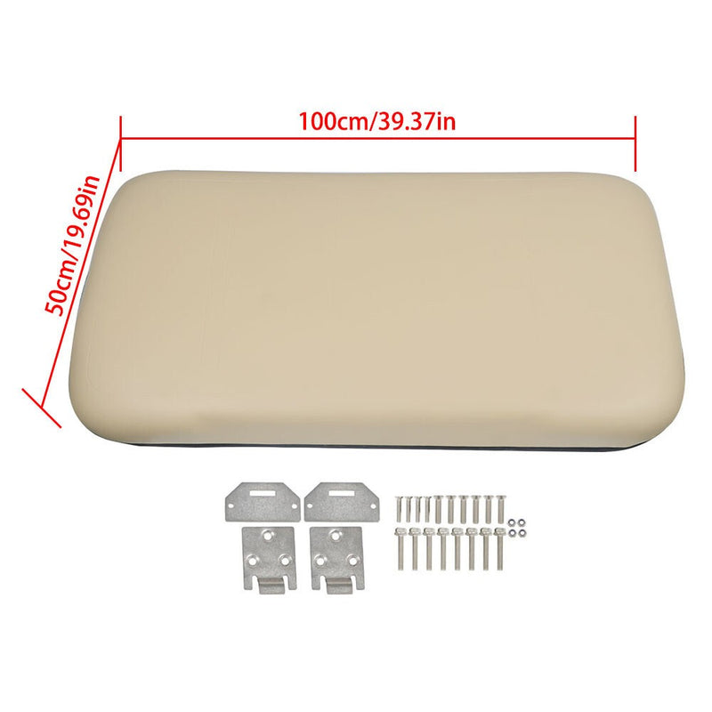 DURAFORCE E-Z-GO TXT 1994-2013 Golf Cart Tan Front Seat Bottom with Hardware