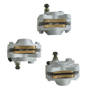 DURAFORCE Pack of 3 Brake Calipers with Pads for Arctic Cat 400 2x4 & 4x4 1998-2002