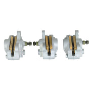 DURAFORCE Pack of 3 Brake Calipers with Pads for Arctic Cat 400 2x4 & 4x4 1998-2002