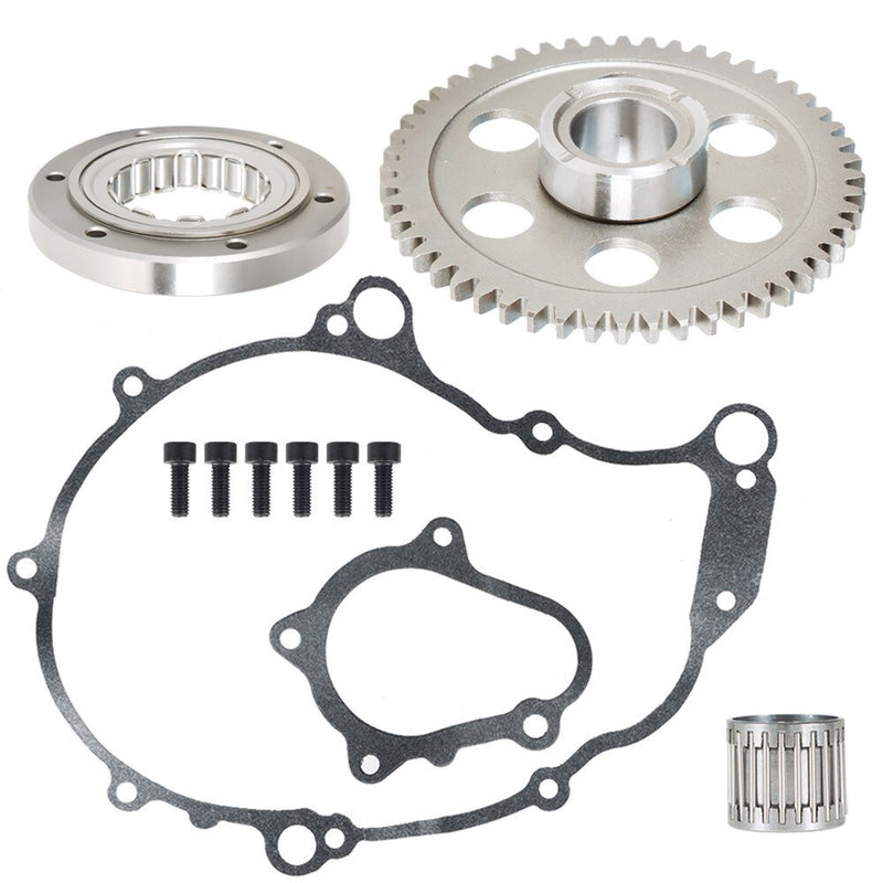 DURAFORCE Heavy-Duty Starter Clutch Gear & Gasket for Yamaha Raptor YFM 660 2001-2003