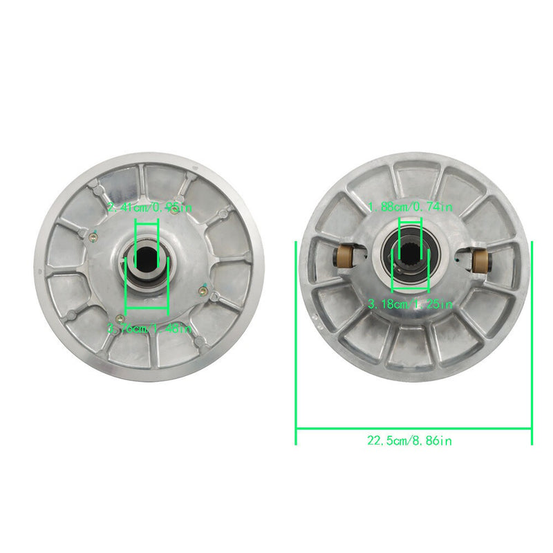 DURAFORCE New Secondary Driven Clutch Upgrade Tied Type for Polaris 570 Ranger RZR ACE