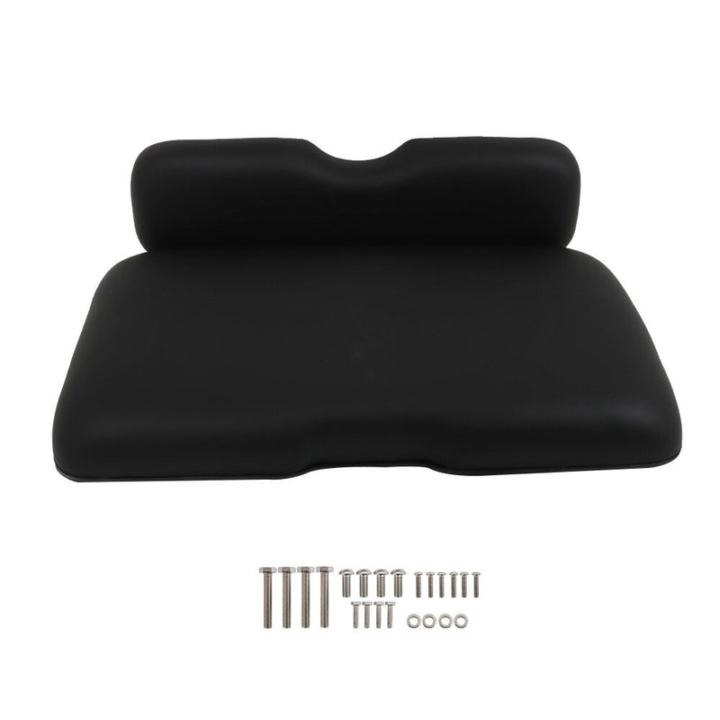 DURAFORCE EZGO RXV 2008-Up Golf Cart Black Front Seat Bottom & Back Cushion Set