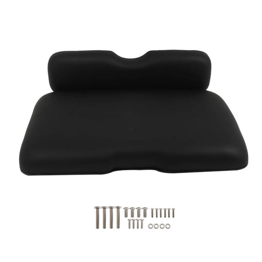 DURAFORCE EZGO RXV 2008-Up Golf Cart Black Front Seat Bottom & Back Cushion Set