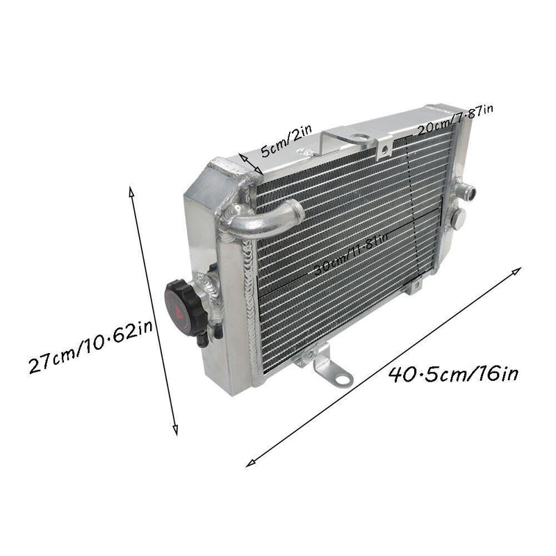DURAFORCE Aluminum Radiator for 2002-2004 Yamaha Raptor 660R YFM660R Limited Edition