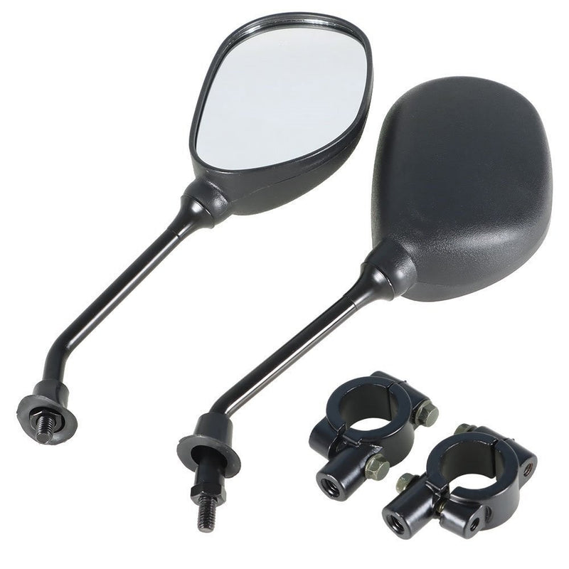 DURAFORCE ATV Rear View Side Mirrors 7/8" Handlebar Mount for Honda Yamaha US