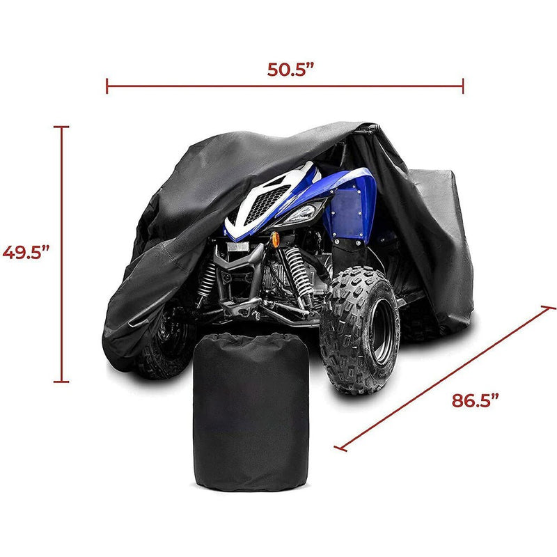 DURAFORCE Heavy Duty Waterproof 4 Wheeler Cover for Kawasaki Honda Polaris & More