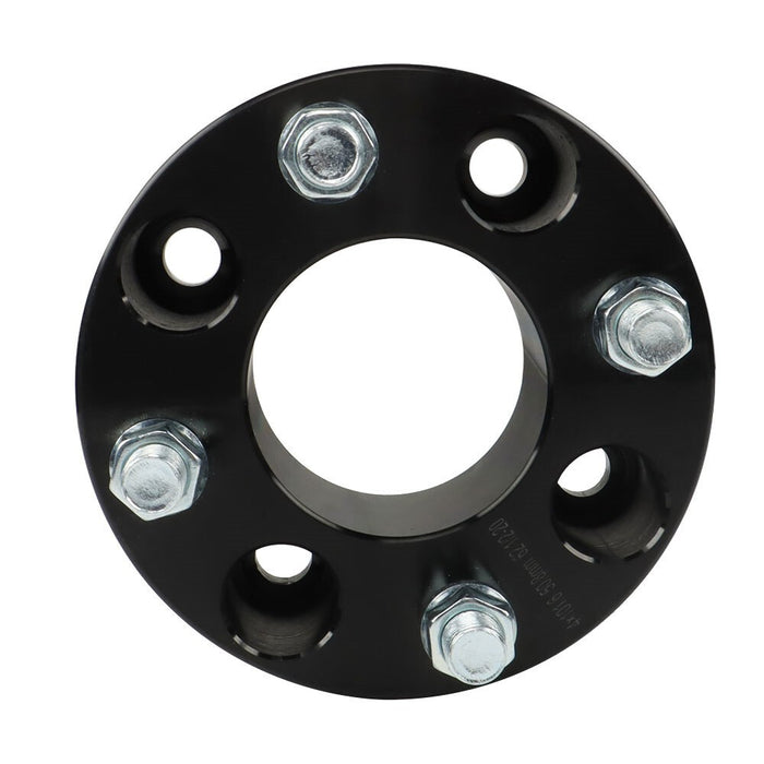 DURAFORCE 2" Wheel Spacers 62mm Hub Bore Set of 4 for EZGO EZ GO Golf Cart Club Car Black