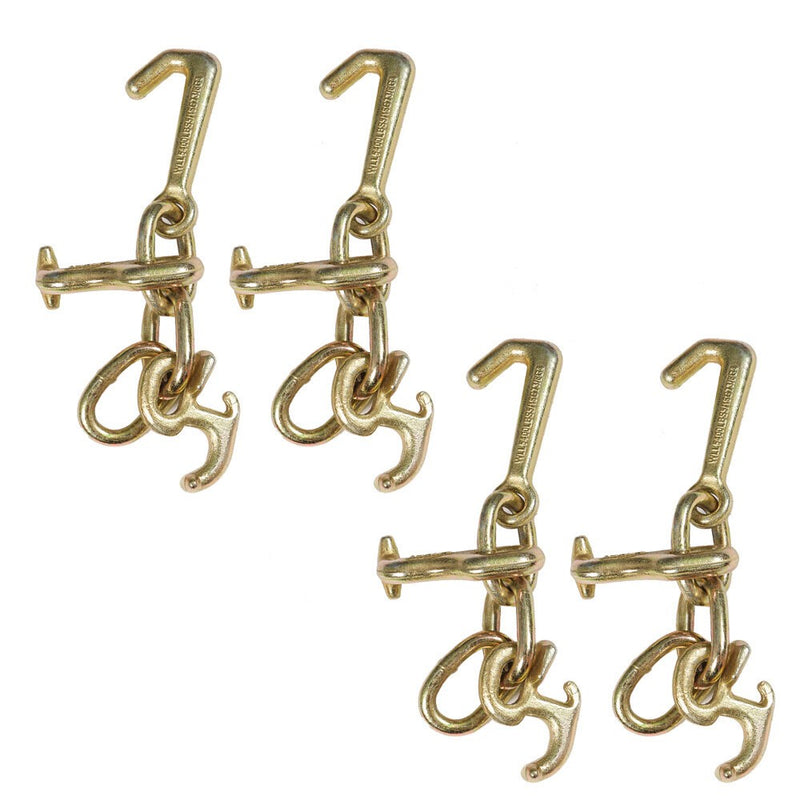 DURAFORCE RTJ Cluster Hook HD Tow Truck Roll Back Wrecker Car Hauler Trailer 4PCS