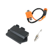 DURAFORCE Ignition Coil CDI Box & Spark Plug For Yamaha Warrior 350 YFM350X 1997-01