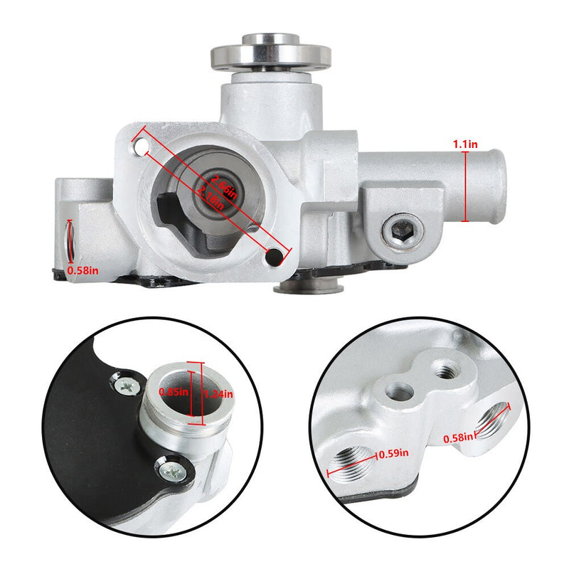 DURAFORCE Water Pump #13-0948 130948 For 270 370 376 Engine