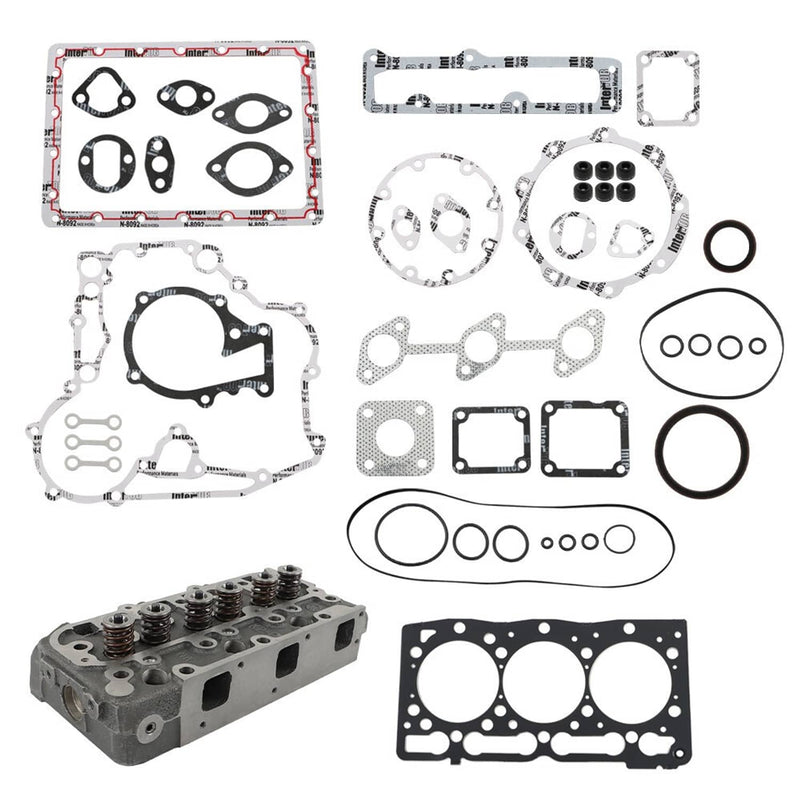 DURAFORCE For Kubota D1305 Complete Engine Cylinder Head Assy w/valves B2410ZD28 ZD331